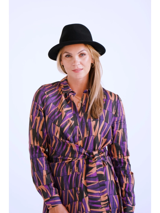 Fioletowa sukienka Purple