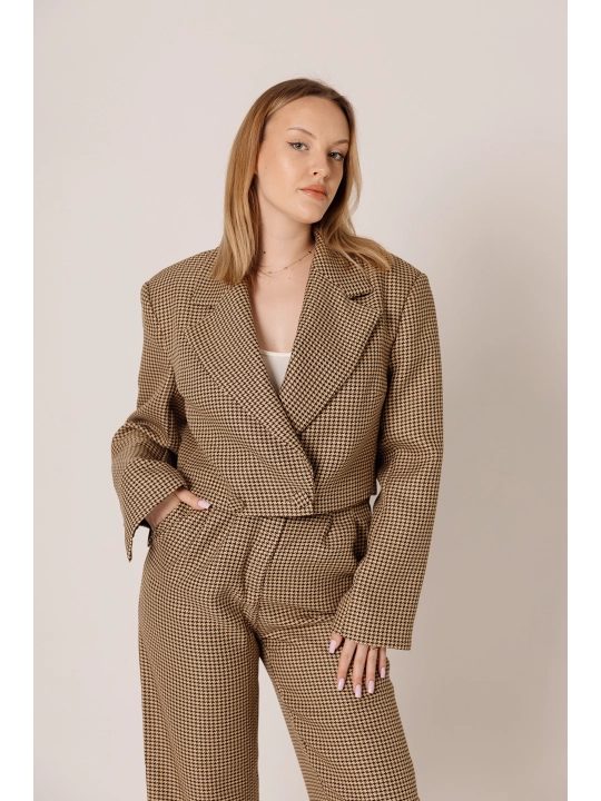 Beżowy garnitur Pepite