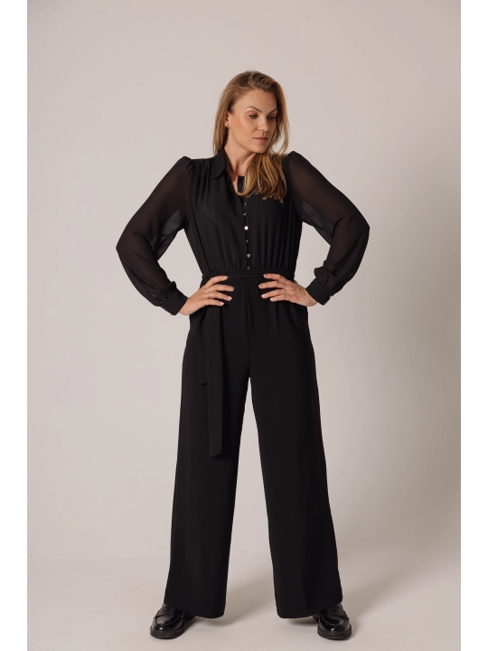 Czarny kombinezon Party